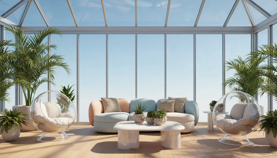 Intérieur d'une gare ferroviaire historique avec verrière métallique